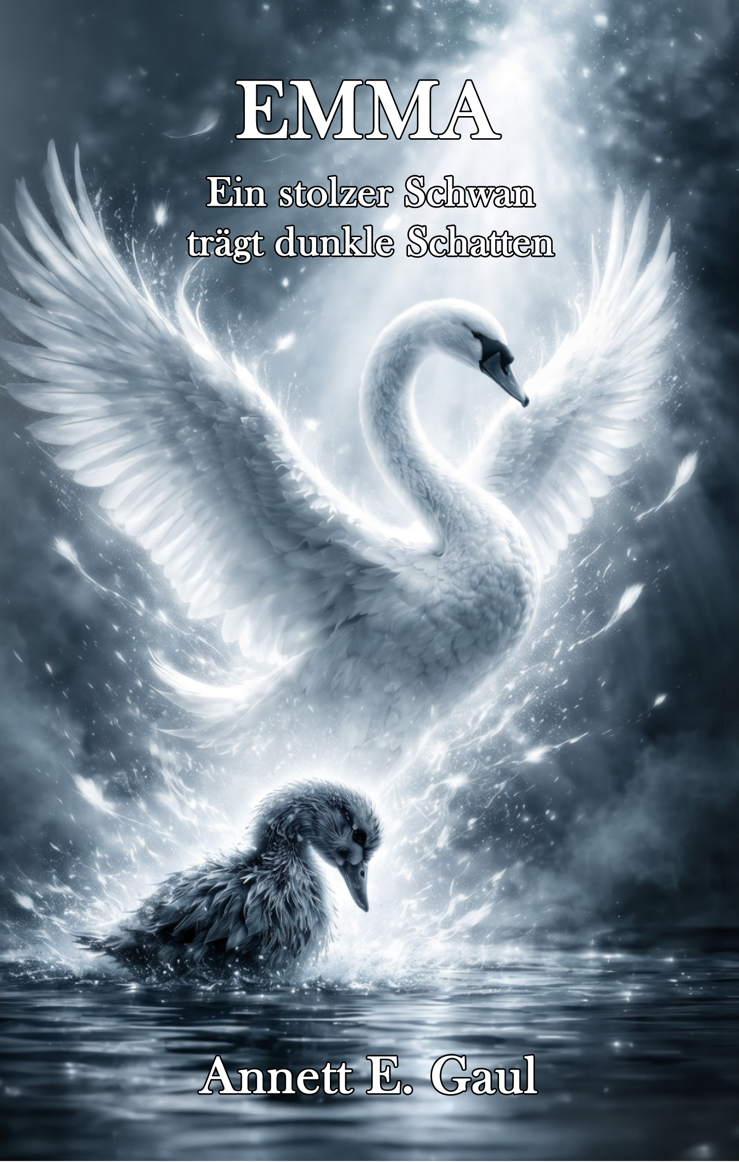 Emma - Ein stolzer Schwan trägt dunkle Schatten